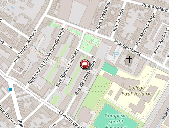 Carte de Europcar à Lille