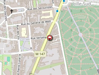 Carte de Ocloo Kossigan à Lille