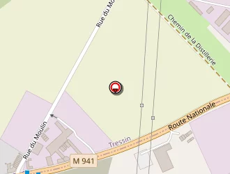 Carte de Clonor à Tressin