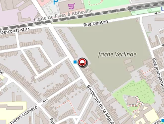 Carte de La Pioche à Loos