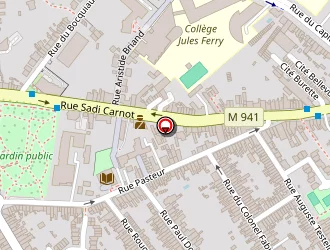 Carte de Dallennes Bâti Consult à Haubourdin