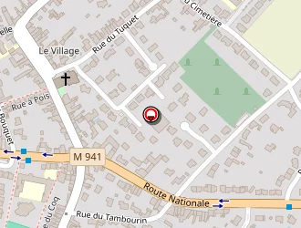 Carte de Schoreel Herbaut Pierrette à Chéreng