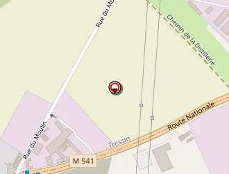 Carte de Clonor à Tressin