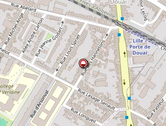 Carte de Carrefour City à Lille