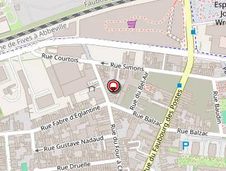 Carte de Delhaye Guy à Lille