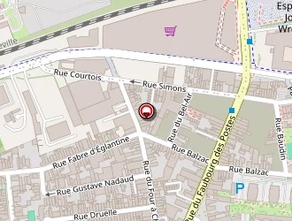 Carte de Commune De Lille à Lille