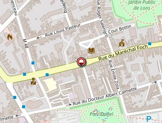 Carte de Egide Entreprise à Loos