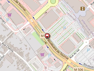 Carte de Les 4 Vents à Lezennes