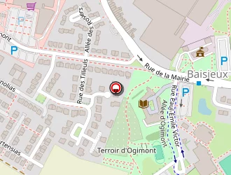 Carte de Complexe Sportif à Baisieux