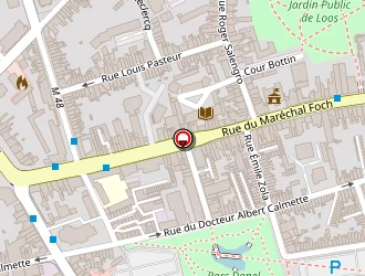 Carte de Enfance Et Vie à Loos