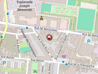 Carte de Malleville Nicole à Lille