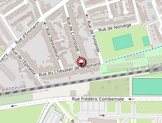 Carte de Warnez Alexandre à Loos