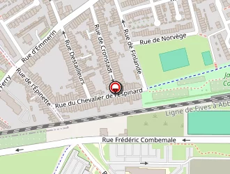 Carte de Bridoux Odile à Lille