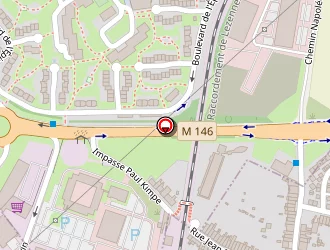 Carte de Coaxel à Lezennes