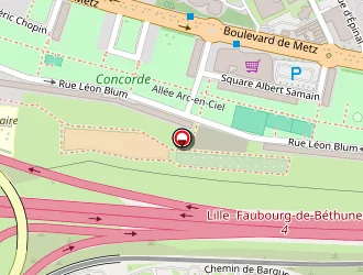 Carte de Courrier Plus à Lille