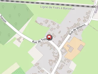 Carte de Blondeaux Pierre à Chéreng