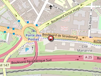 Carte de Assistec à Lille