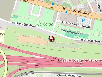 Carte de Galloo Lille à Lille