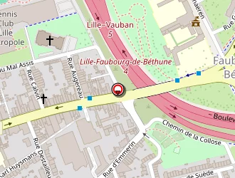 Carte de Esthétique Bien être à Lille