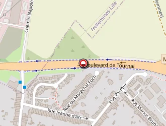 Carte de Ecole Jules Ferry à Lezennes