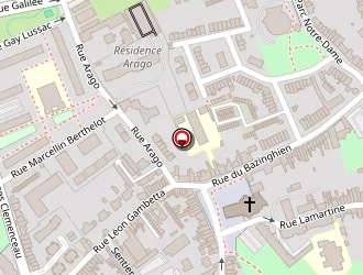 Carte de Top Coiffure à Loos