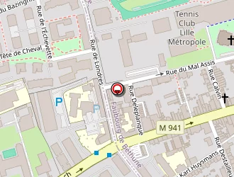 Carte de Le Calumet à Loos