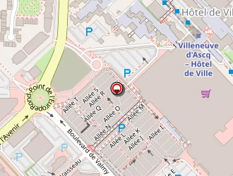 Carte de Eexplore à Villeneuve-d'ascq