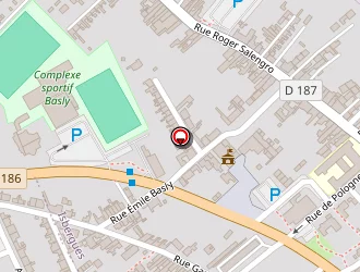 Carte de Ecole Primaire Jules Ferry à Isbergues