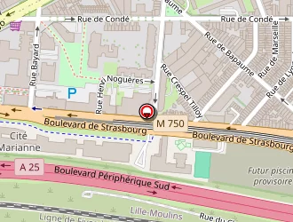 Carte de Souci Samir à Lille