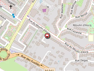 Carte de Ouffa Moussa à Villeneuve-d'ascq