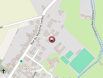 Carte de Tressin Bridge à Tressin