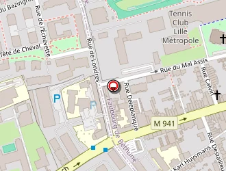 Carte de Electro Solutions Services Infra à Lille