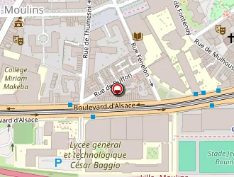 Carte de Buchet Jocelyne à Lille