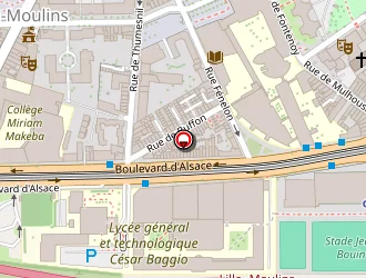 Carte de Klouvi-folly Laurent à Lille