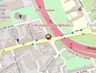 Carte de Eden Shoes à Lille