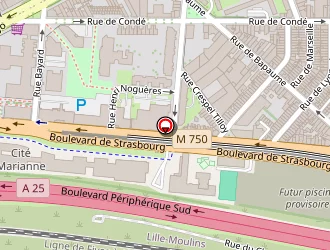 Carte de Morit'décor Lille à Lille