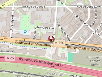 Carte de Strasbourg 76 à Lille