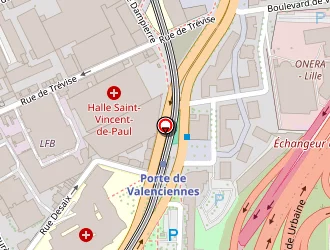 Carte de 18 Ponts à Lille