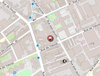 Carte de Pôle Santé Travail Métropole Nord à Lille