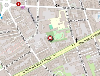 Carte de Laverie Moulin à Lille