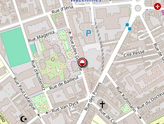 Carte de Lille Ring United à Lille