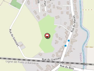 Carte de Damide à Tressin