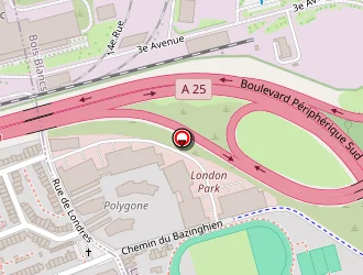 Carte de Complexe Leo Lagrange à Lille