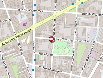 Carte de Antibe Cassandra à Lille