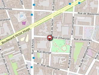 Carte de Arcades (les) à Lille