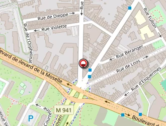 Carte de La Bouquetiere à Lille