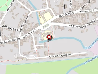 Carte de Chrysa à Saint-venant