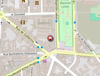 Carte de Nexity Studea à Lille