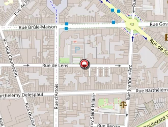 Carte de Lelong Pierre à Lille