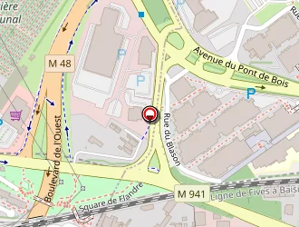 Carte de Réception Albaraka à Hellemmes